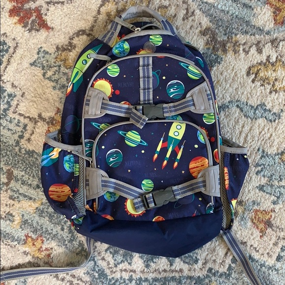 pottery barn solar system backpack